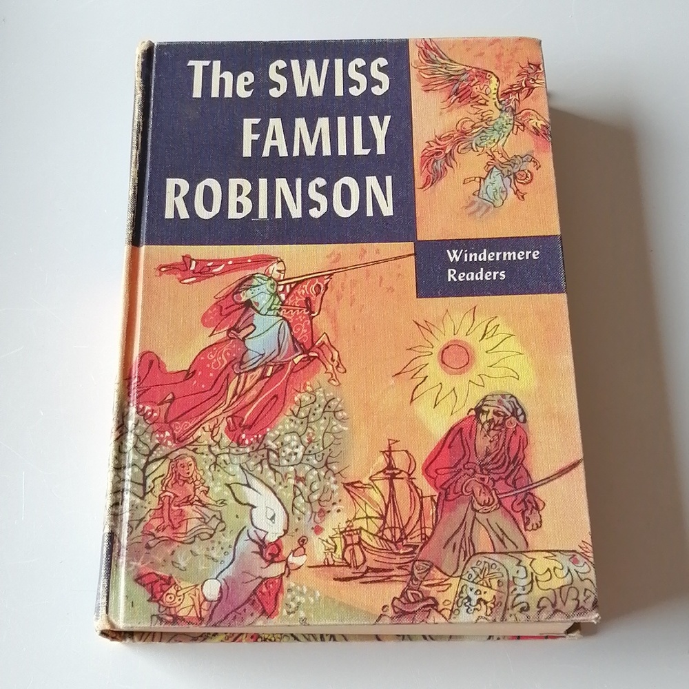 Vintage 1950s The Swiss Family Robinson or Adventures on a Desert Island